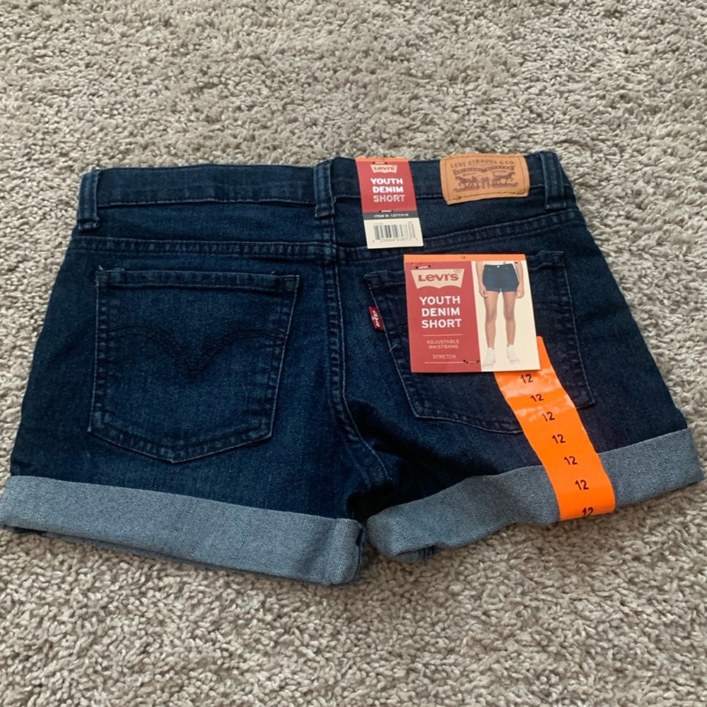 Levi’s girls denim shorts